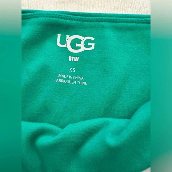 UGG RTW Rilynn Biker Shorts High Rise Color EDGR Size XS - NWT - Picture 4 of 6